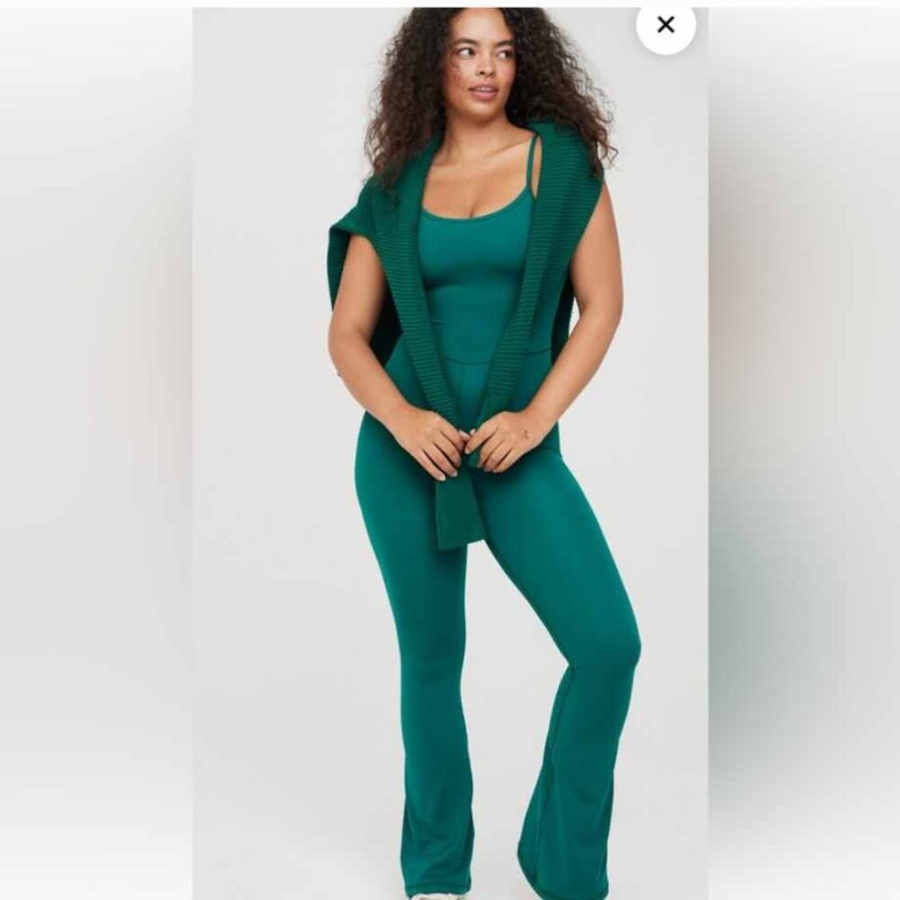 OFFLINE by Aerie Real Me Xtra Flair Jumpsuit | Small, Long